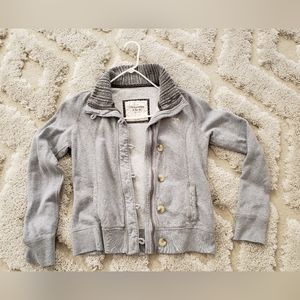 Abercrombie Fitch Jacket Gray Size L